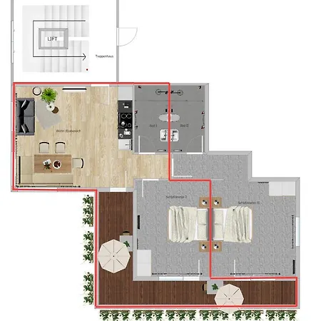 Alpen-appartements Zuercher Appartamento *